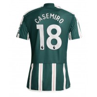 Koszulka piłkarska Manchester United Casemiro #18 Strój wyjazdowy 2023-24 tanio Krótki Rękaw